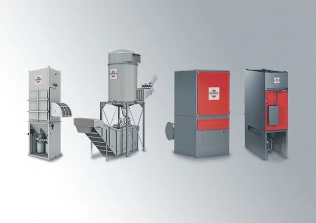 Keller Lufttechnik offers multiple products within four separation technologies