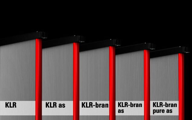 Versatillity and energy savings with a new design - the innovative KLR-Filter