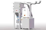 High-level protection: The easy-to-clean PCF-1 dry separator ensures dust discharge and filter replacement without exposure to contaminants. Among other features, it enables contamination-free dedusting during tablet compounding.