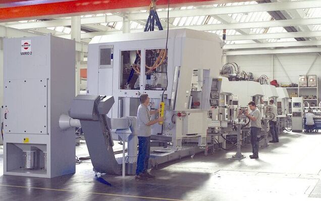 VARIO 2 eco dust collector for the "dry" extraction of a production line