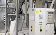 RECLAIM system controller and disposal station Big-Bag at Scania CV AB. 