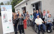 Trainees at Keller Lufttechnik regularly volunteer their time at the local senior center with social interaction with the elderly.
