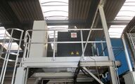 The eLine electrostatic separator was designed for the return of clean air into the production plant in compliance with environmental regulations.