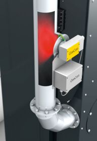 Using dry separators can require fire and explosion protection measures such as ProSens ignition source monitoring.