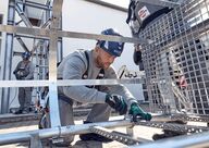 The highly experienced technicians of the North German Keller agency - W. Suhr GmbH from Soltau - were responsible for the installation of the plant.