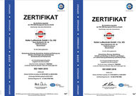  As of 2015/2016, our environmental and energy management systems are certified according to DIN ISO 14001 and DIN ISO 50001.