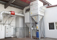 A new dry extraction system is used for the cleaning and inspection lines in the steel/aluminum production.