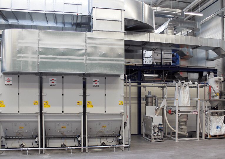 RECLAIM dry separation at Allgaier Automotive GmbH