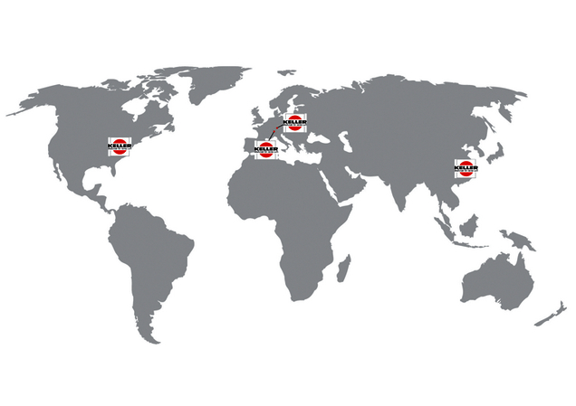 The Keller-group is represented by four locations worldwide
